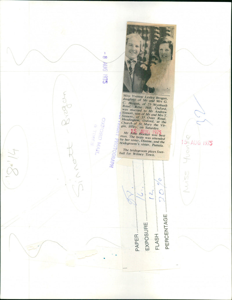 Andrew Sinnott - Vintage Photograph