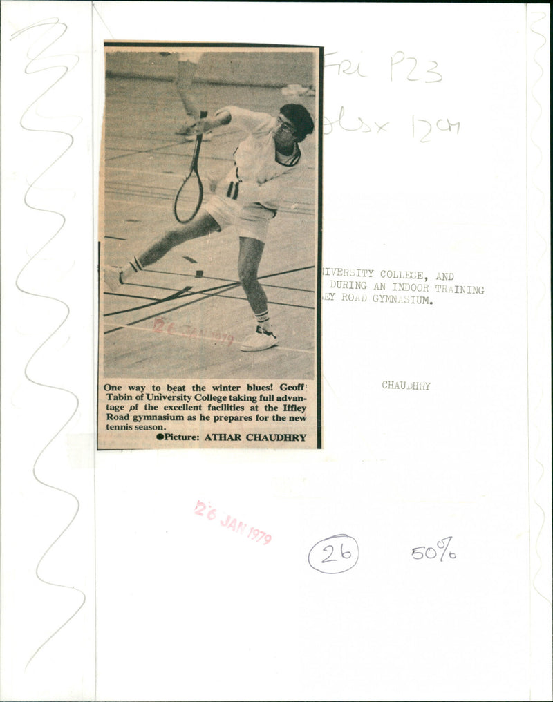 Geoff Tabin - Vintage Photograph