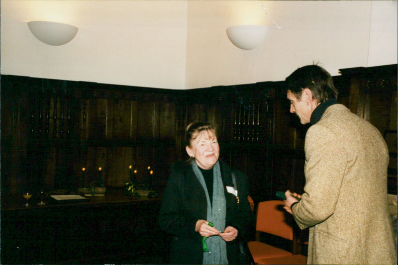 Peigi Wallace & Jeremy Irons - Vintage Photograph