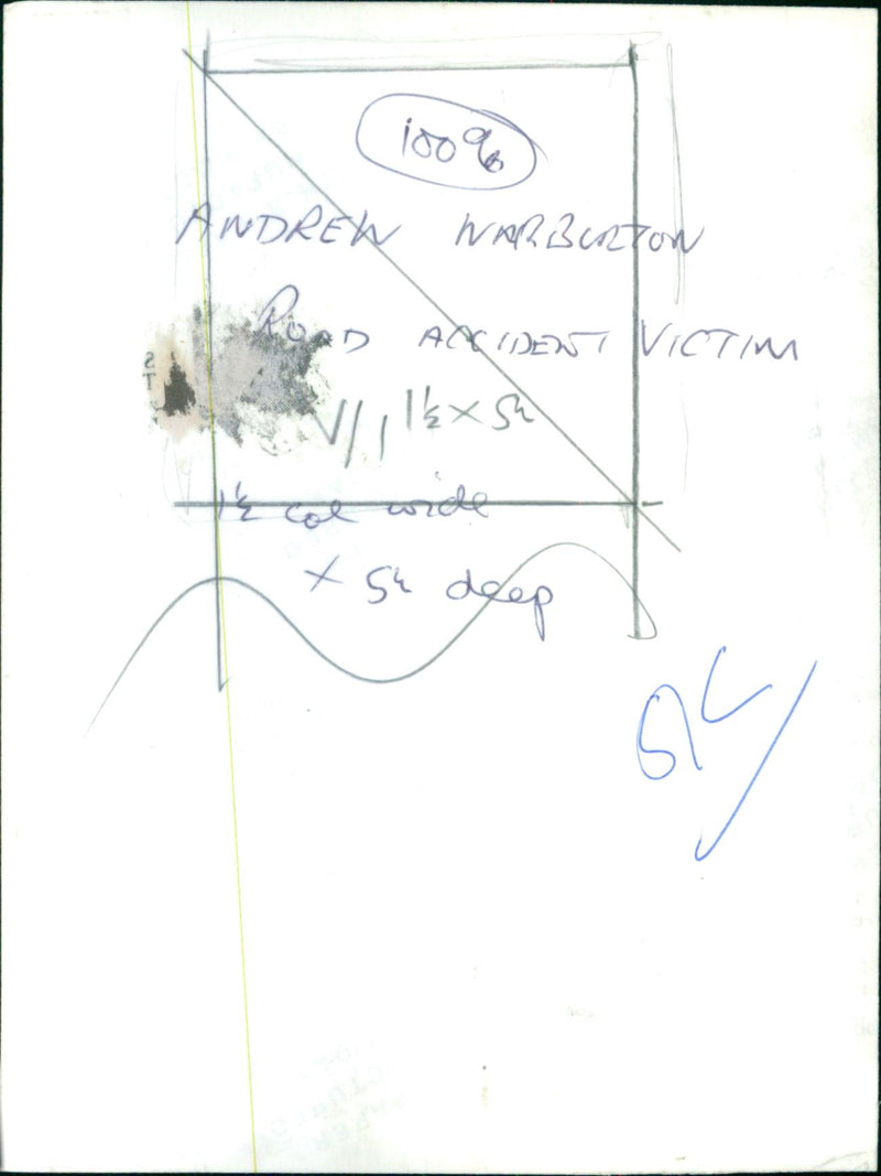 Andrew Warburton - Vintage Photograph