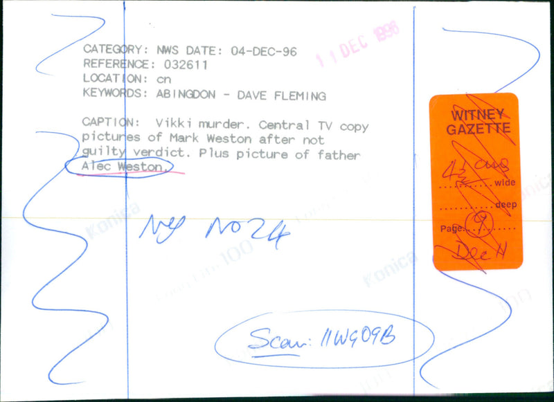 Alec Weston - Vintage Photograph