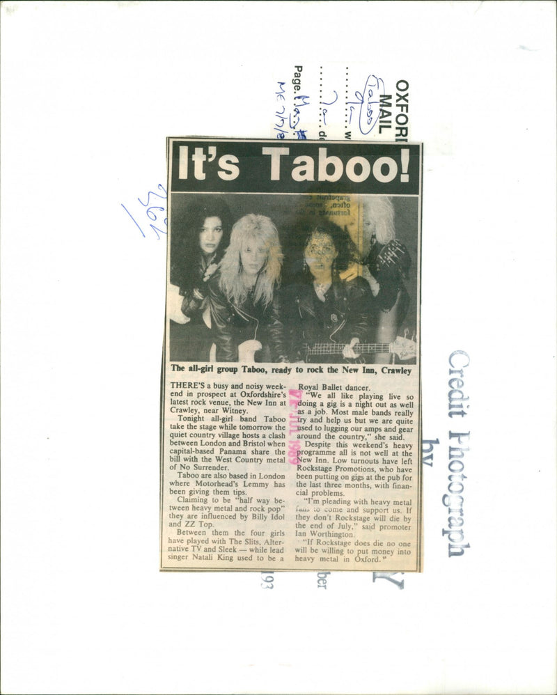 Taboo - Vintage Photograph