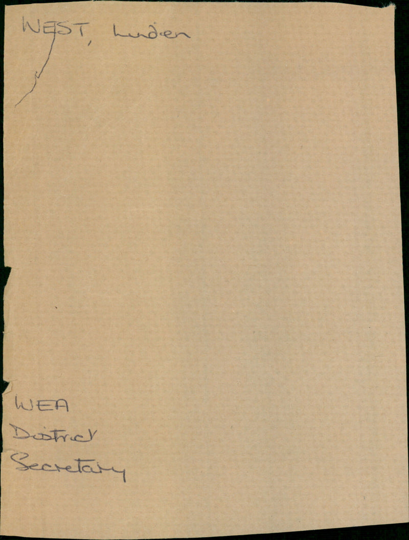 West Linden - Vintage Photograph