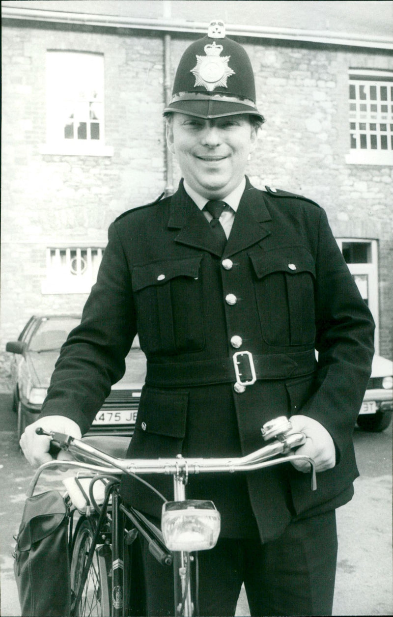 PC Graham Tabersham - Vintage Photograph