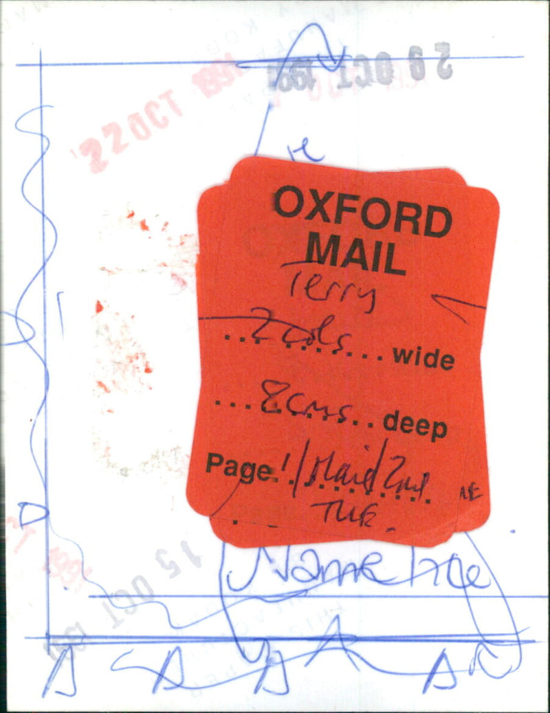 Terry Waite - Vintage Photograph