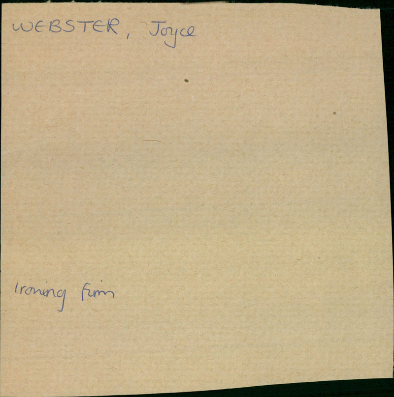 Webb Joyce - Vintage Photograph