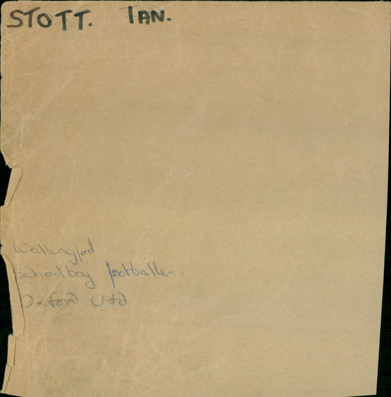 Ian Stott - Vintage Photograph