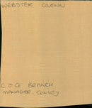 Webster Glenn - Vintage Photograph