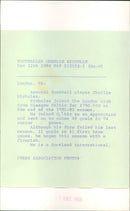 Charlie Nicholas - Vintage Photograph