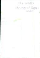 Roy Watts - Vintage Photograph