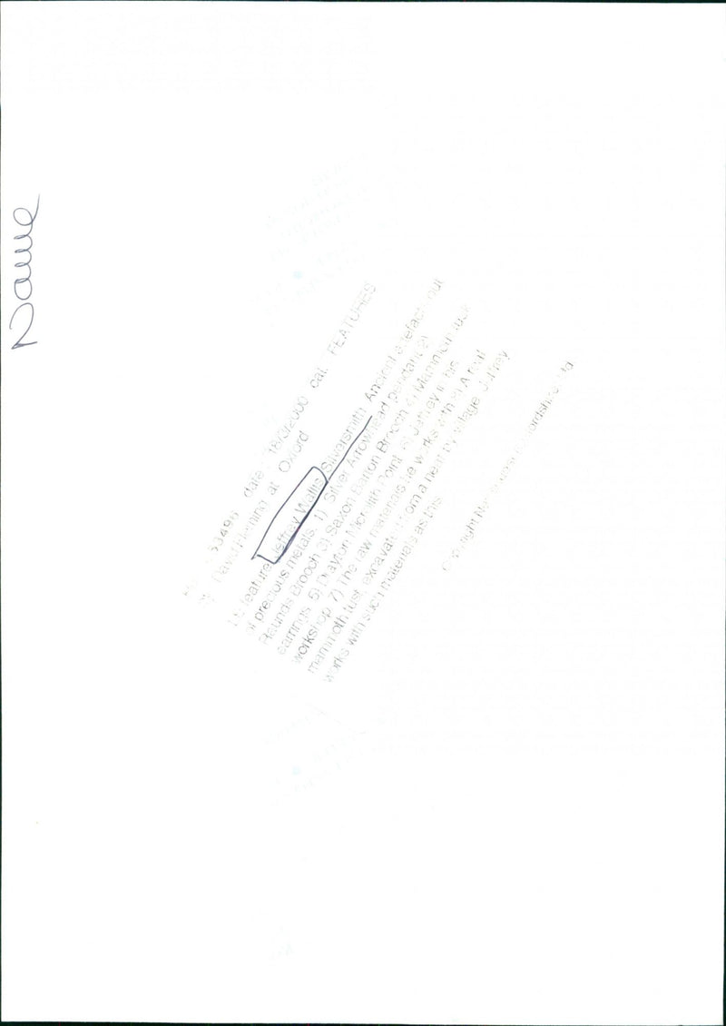 Jeffrey Wallis - Vintage Photograph