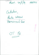 Paula Wesson - Vintage Photograph