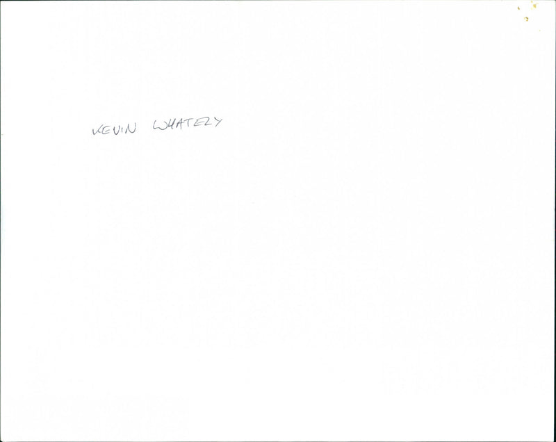 Kevin Whately - Vintage Photograph