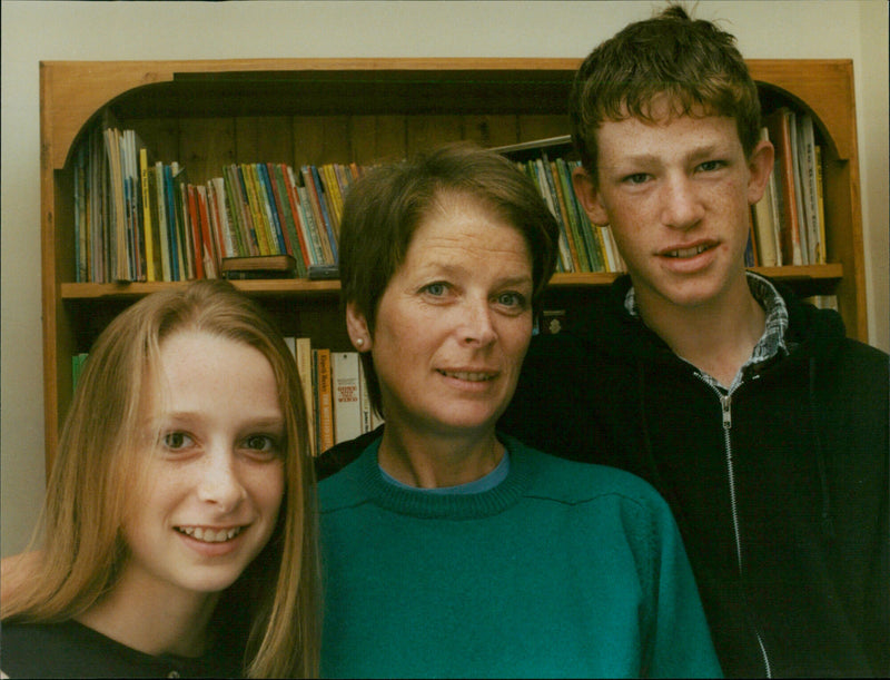 Margarett Wallace, Daniel Wallace & Penny Wallace - Vintage Photograph