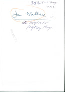 Dan Wallace - Vintage Photograph