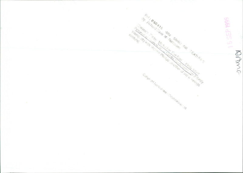 Emily West - Vintage Photograph