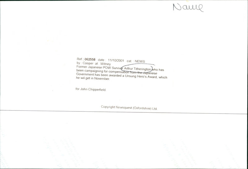 Arthur Titherington - Vintage Photograph