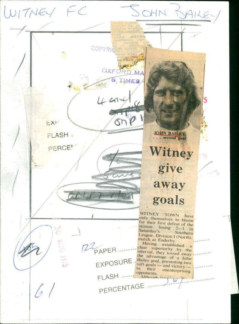 John Bailey - Vintage Photograph