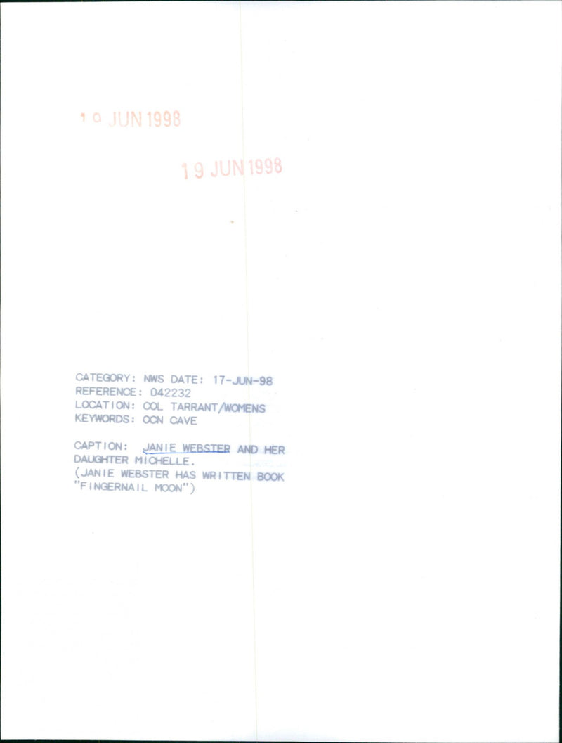 Janie Webster - Vintage Photograph