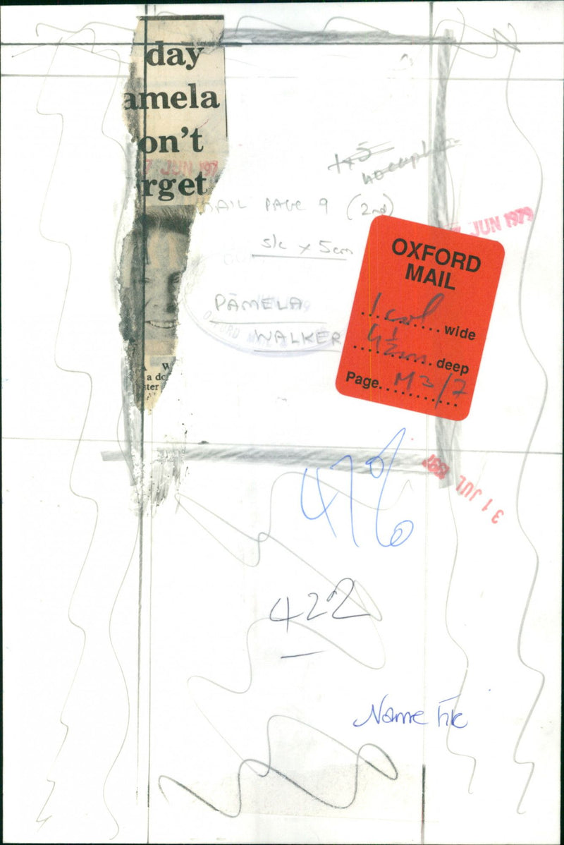 Pamela Walker - Vintage Photograph