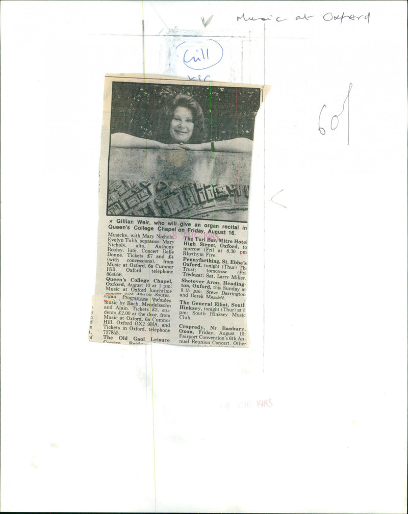 Gillian Weir - Vintage Photograph