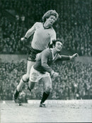 Lou Macari & Willie Young - Vintage Photograph