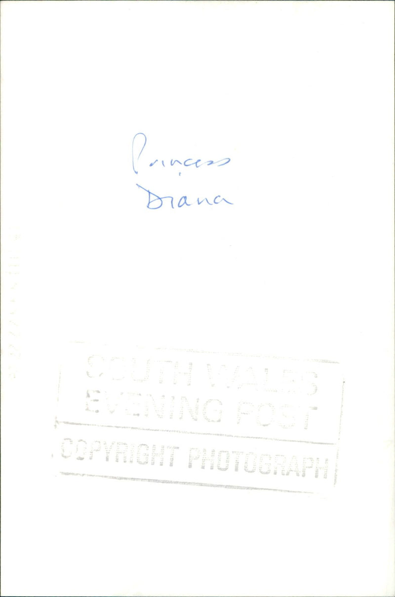 Princess Diana - Vintage Photograph