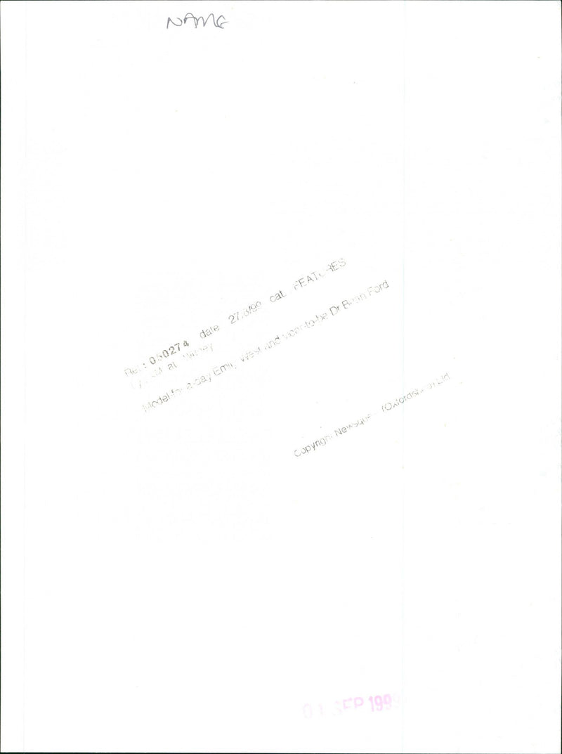 Emily West - Vintage Photograph