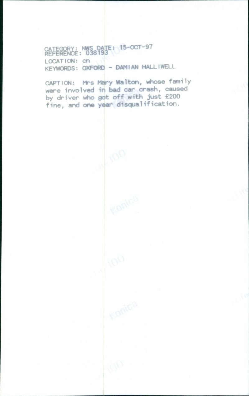 Mrs. Mary Walton - Vintage Photograph