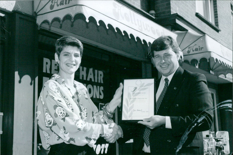Anne Weck, Brian McCarthy - Vintage Photograph