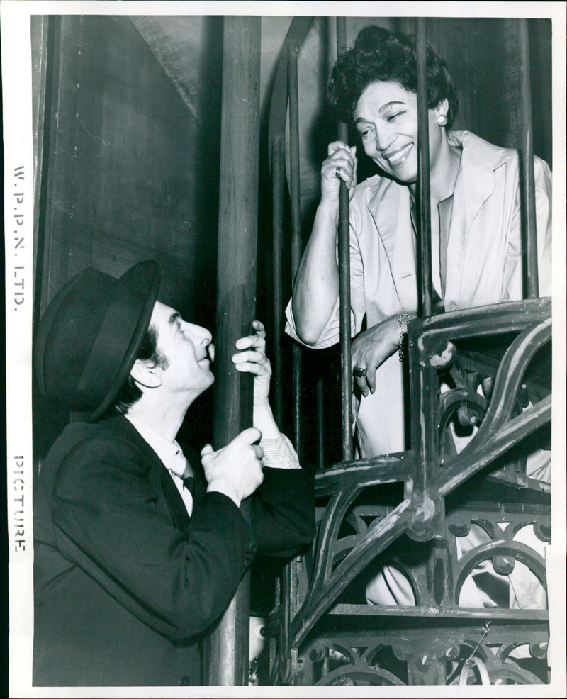 Jack Macgowran, Elisabeth Welch - Vintage Photograph