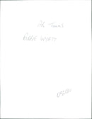 Robbie Wyatt - Vintage Photograph