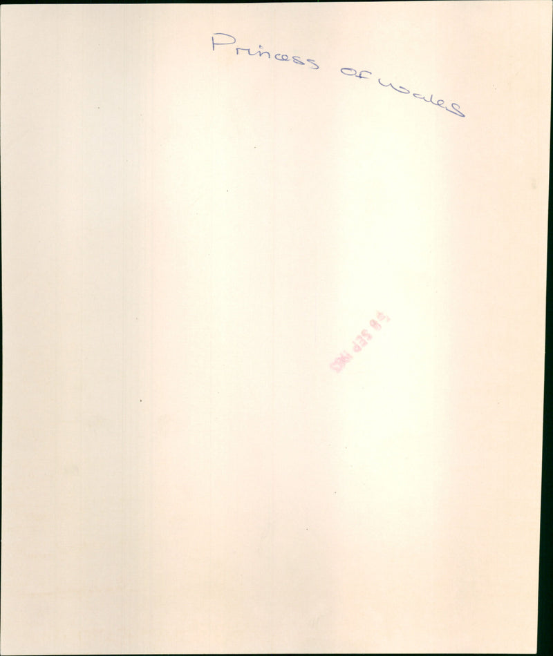 Diana, Princess of Wales - Vintage Photograph