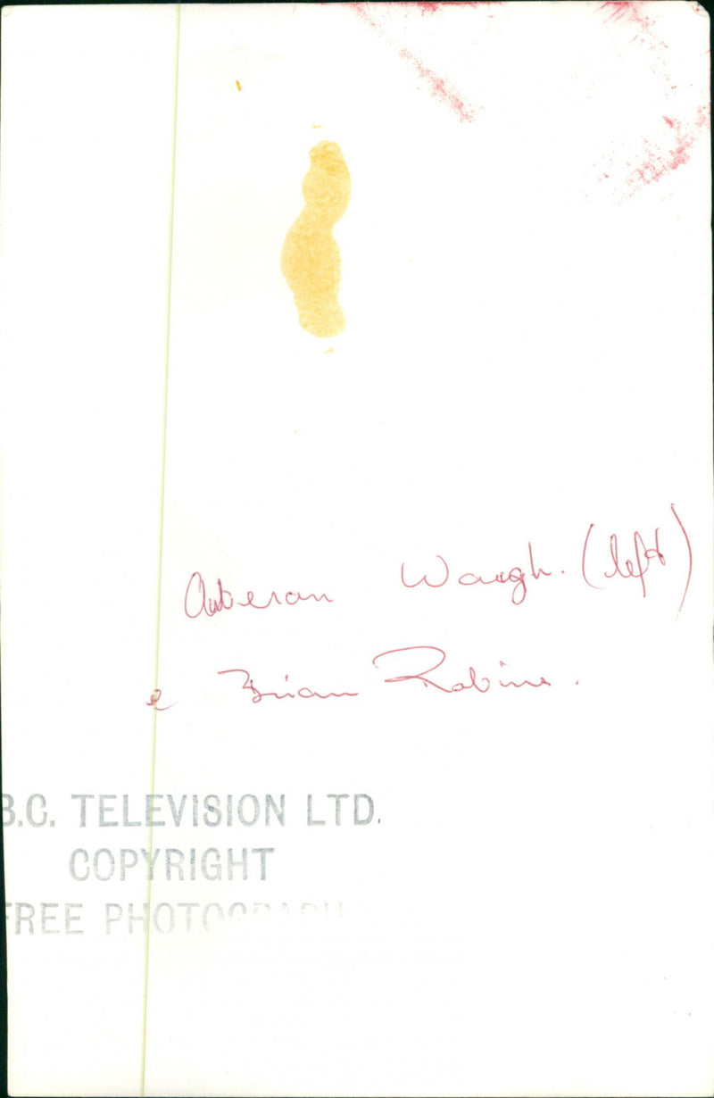 Auberon Waugh - Vintage Photograph