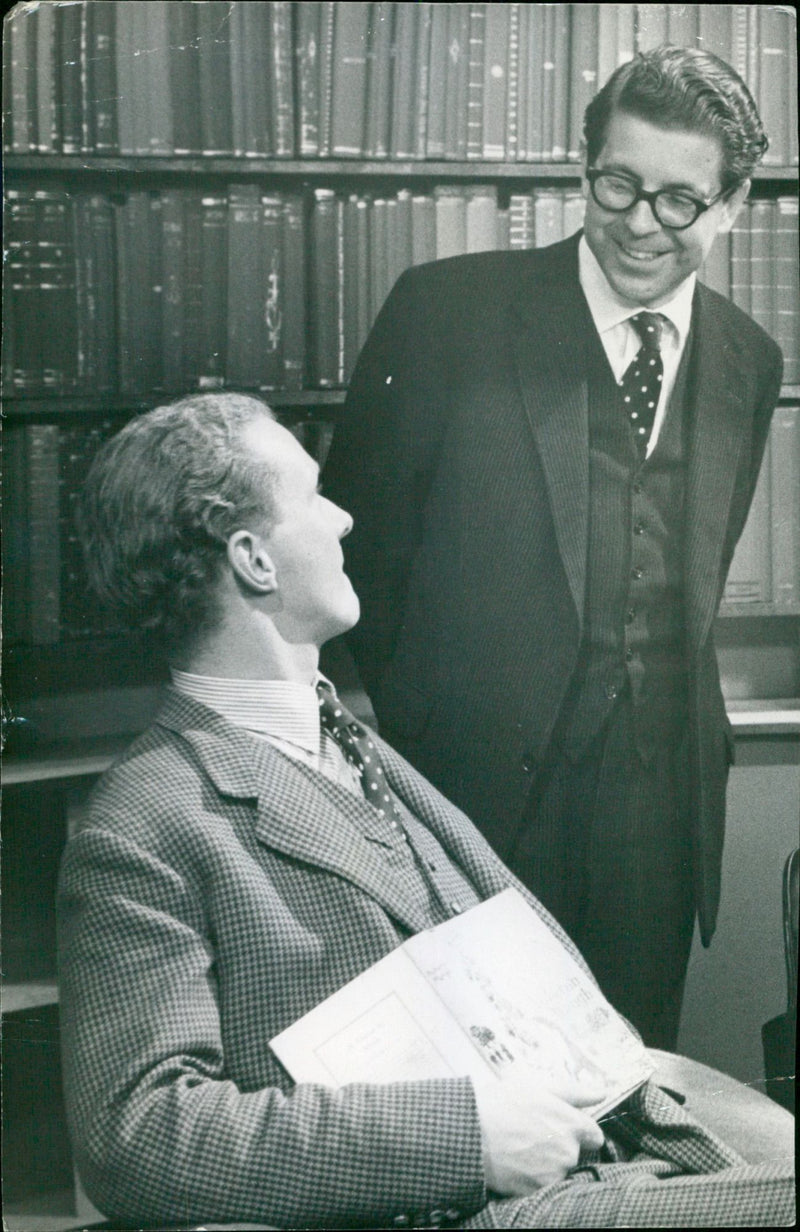 Auberon Waugh - Vintage Photograph