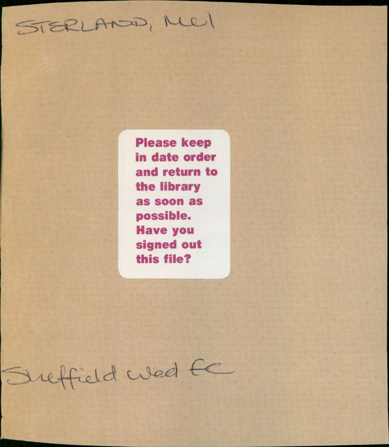 Sterland Mel - Vintage Photograph