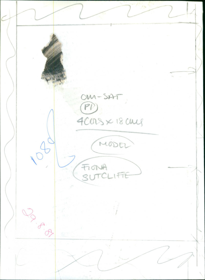 Fiona Sutcliffe - Vintage Photograph