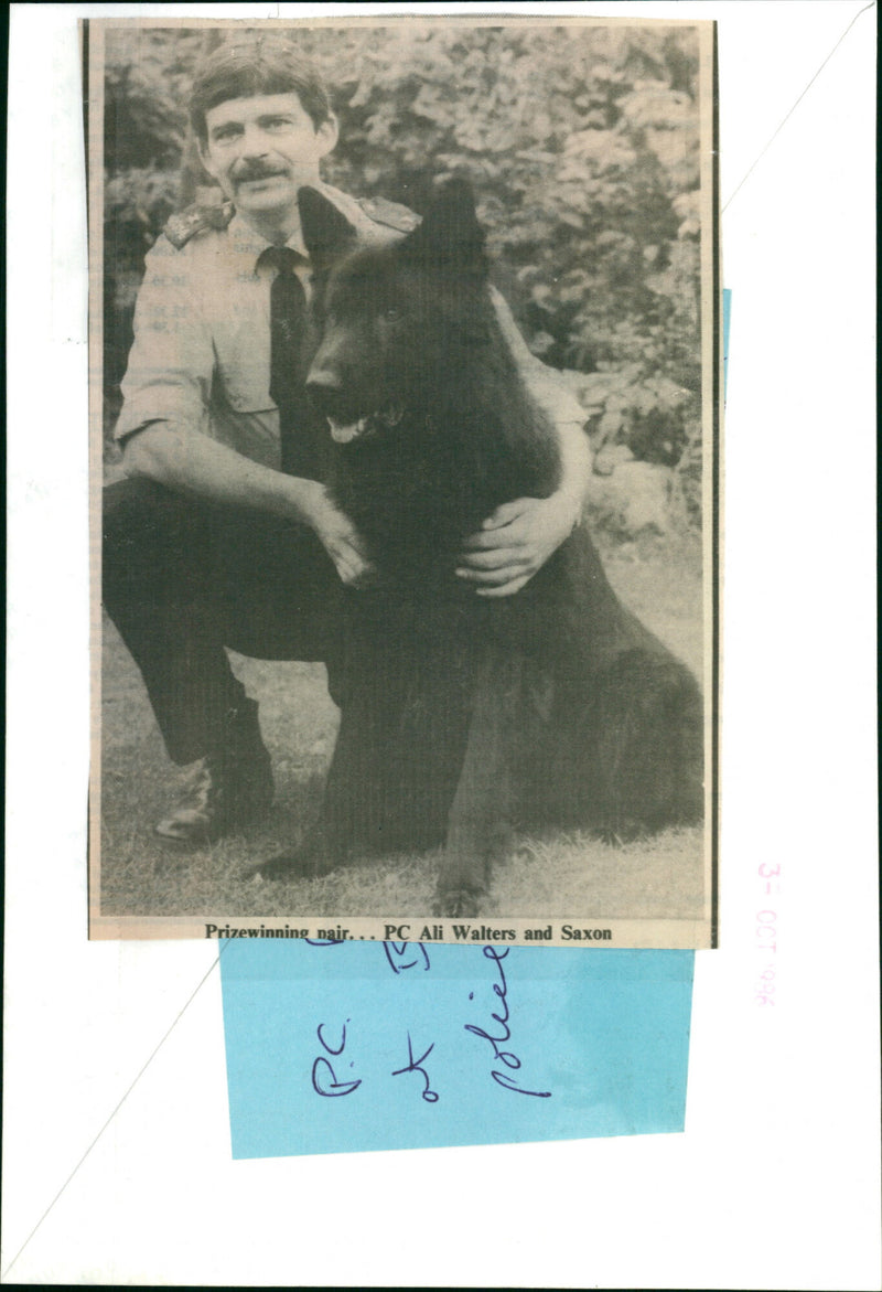 PC Ali Walters - Vintage Photograph