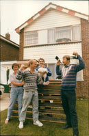 Alan Dix and Andy Millin - Vintage Photograph