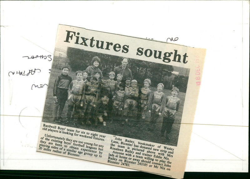 John Bailey - Vintage Photograph