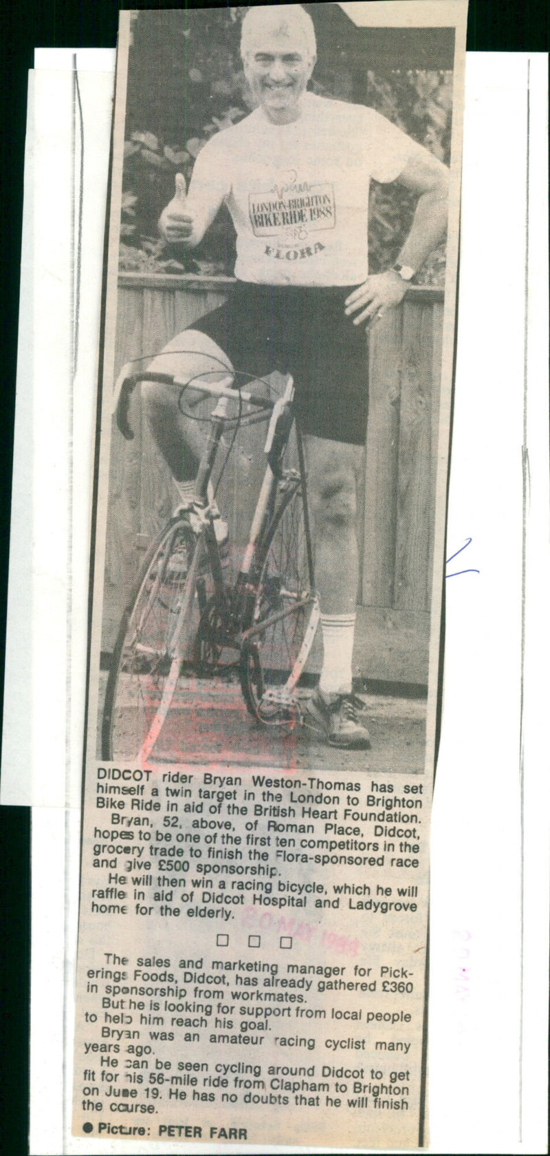 Bryan Weston-Thomas - Vintage Photograph