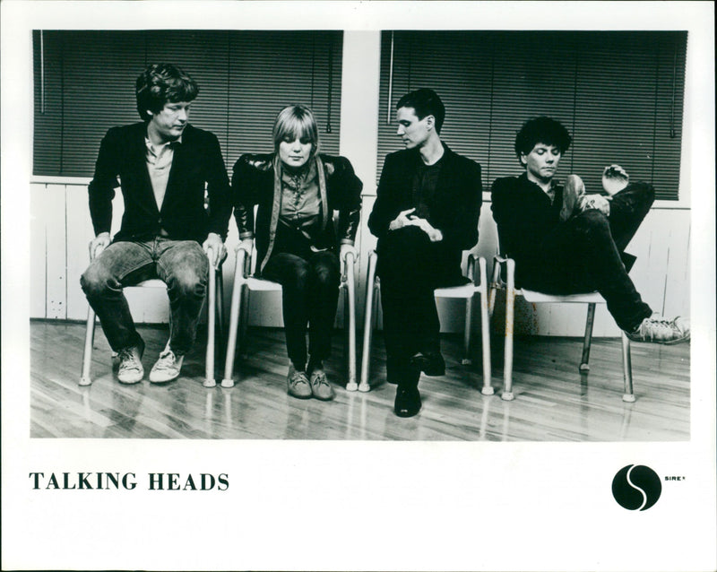 Talking Heads - Vintage Photograph