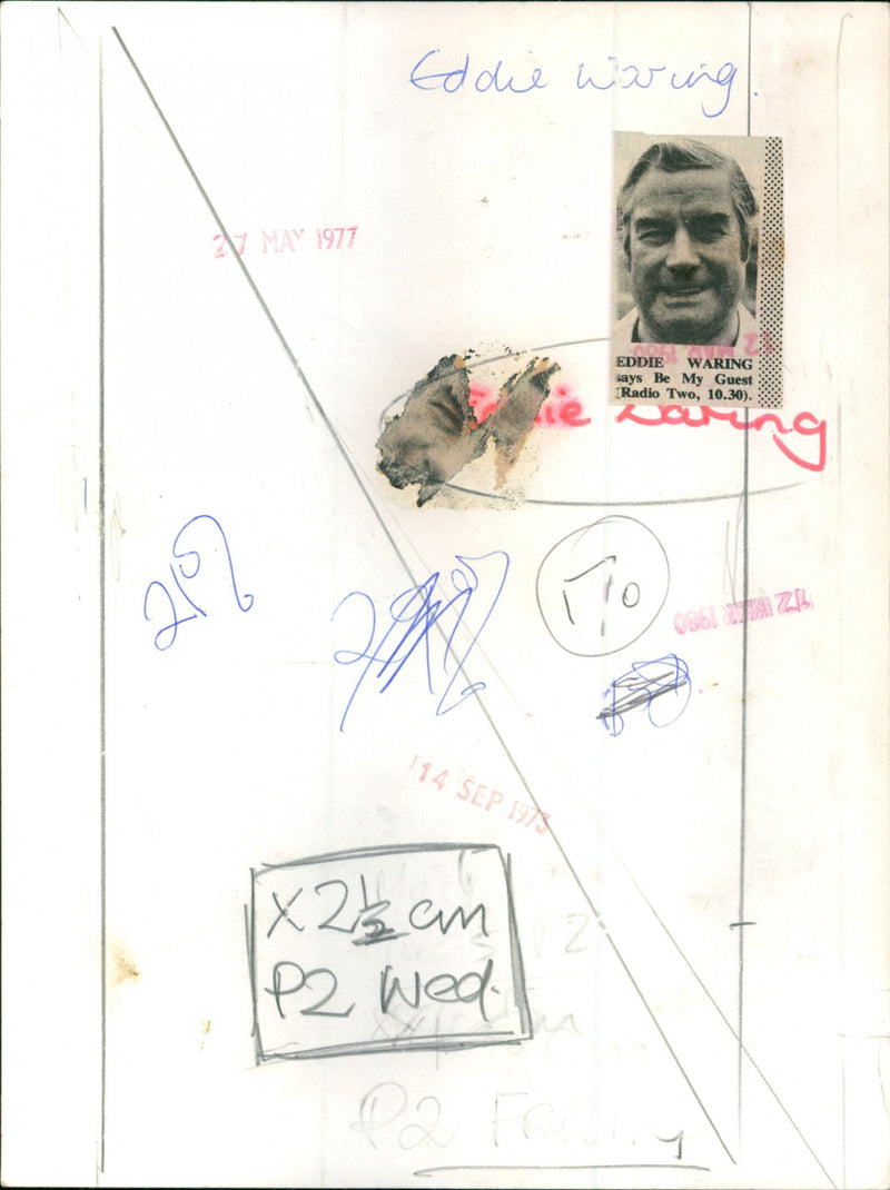 Eddie Waring - Vintage Photograph