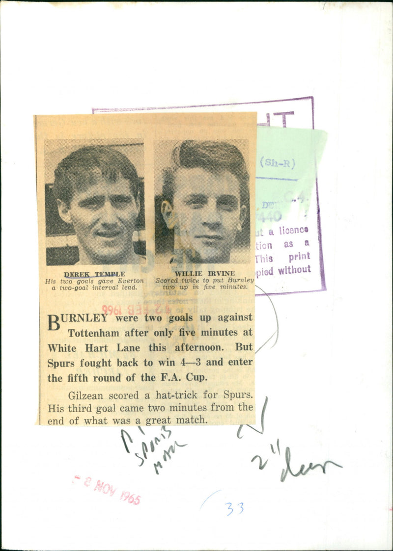 Derek Temple - Vintage Photograph