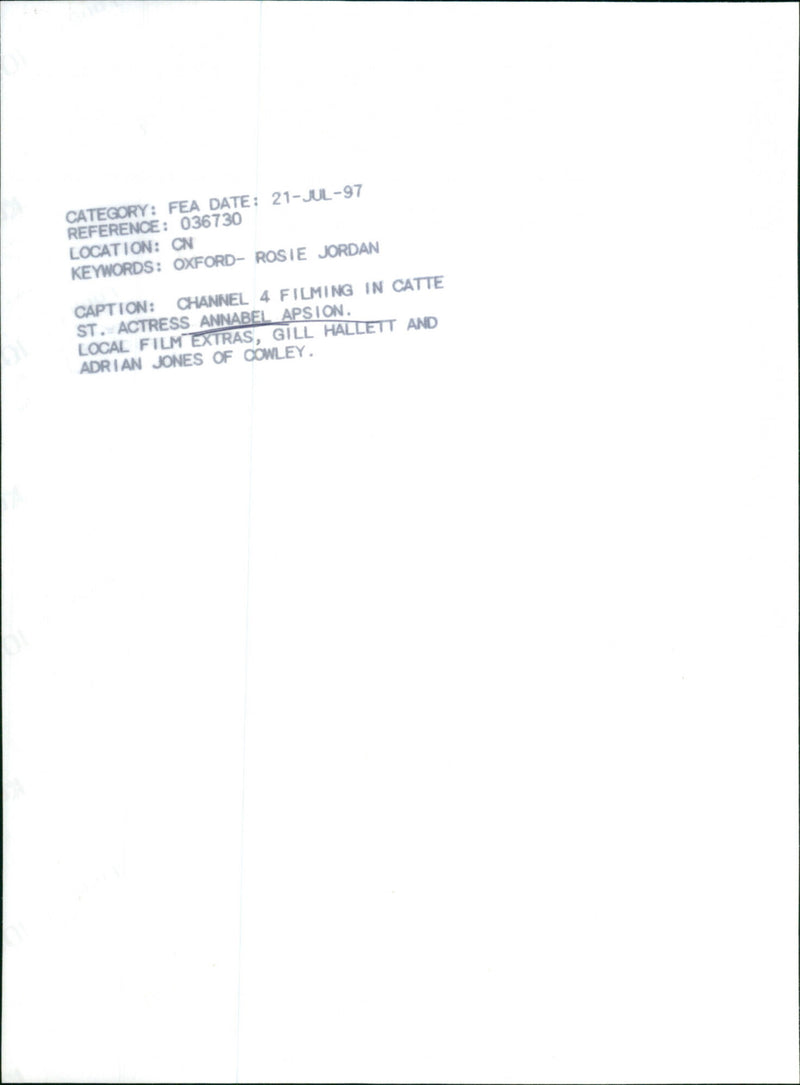 Annabelle Apsion - Vintage Photograph