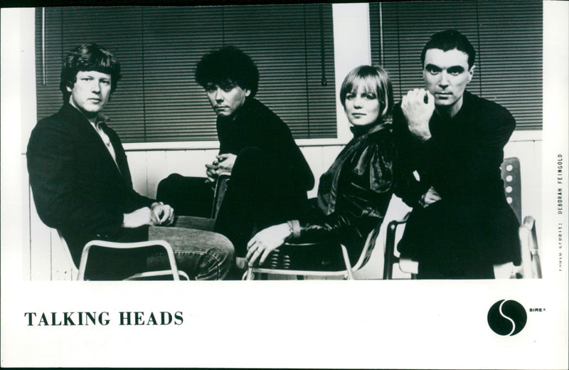 Talking Heads - Vintage Photograph