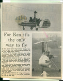 Ken Wallis - Vintage Photograph