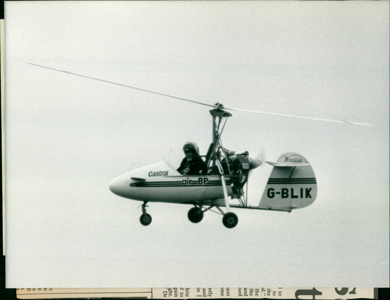 Ken Wallis - Vintage Photograph