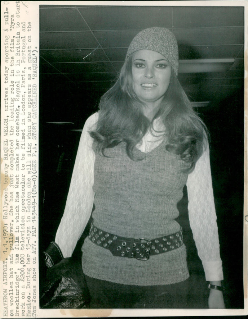 Raquel Welch - Vintage Photograph