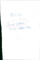 Louise Wallace - Vintage Photograph